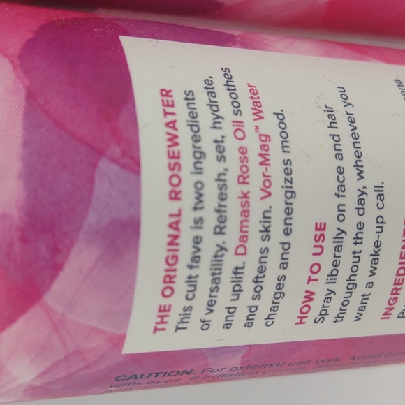 Heritage store rosewater refreshing facial mist spray energize Damask Rose oil - Picture 6 of 7